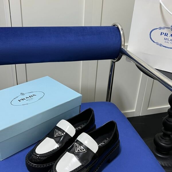 PR Triangle Logo Loafers - Shoes