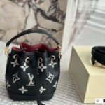 LV Nano Noé Monogram Empreinte Black – Bag