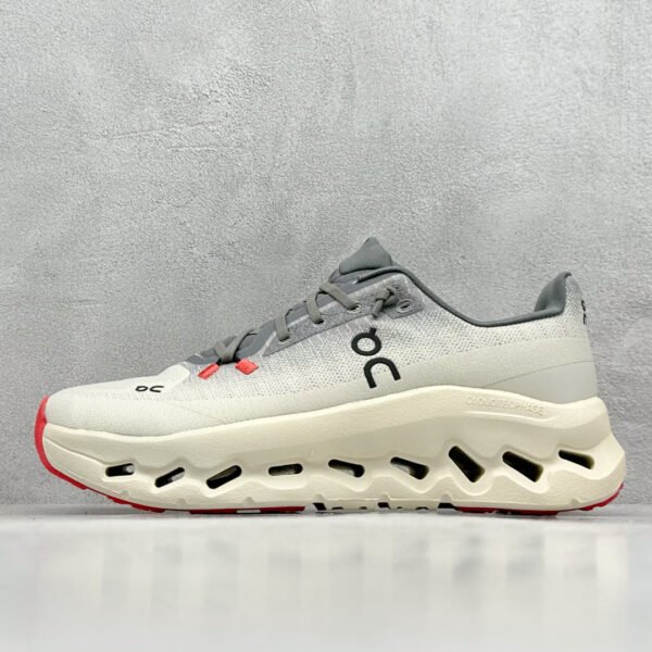 ON Cloudmonster White/Grey - Sneakers