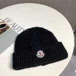 MCL Ribbed Knit Beanie Black – Cappello