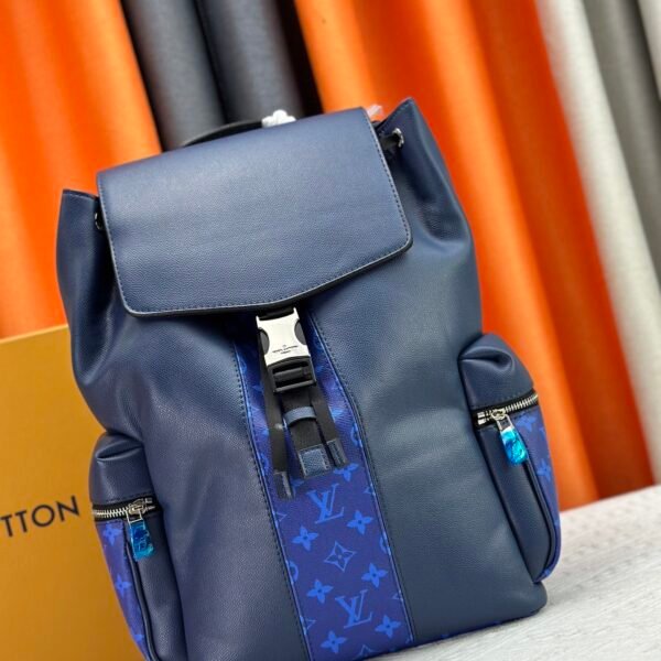 LV Outdoor Backpack Monogram Eclipse Blue - Bag