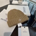 MCL Ribbed Beanie Beige Wool – Hat