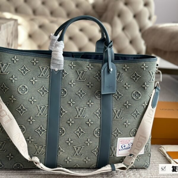 LV OnTheGo GM Denim Monogram - Bag
