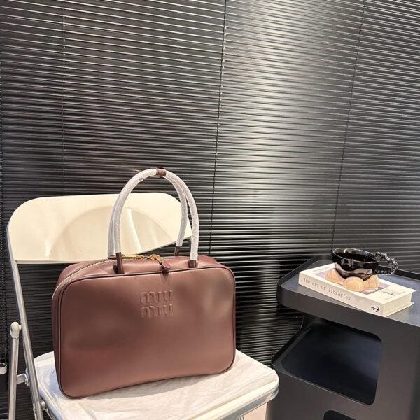 MIU Madras Brown Leather - Bag
