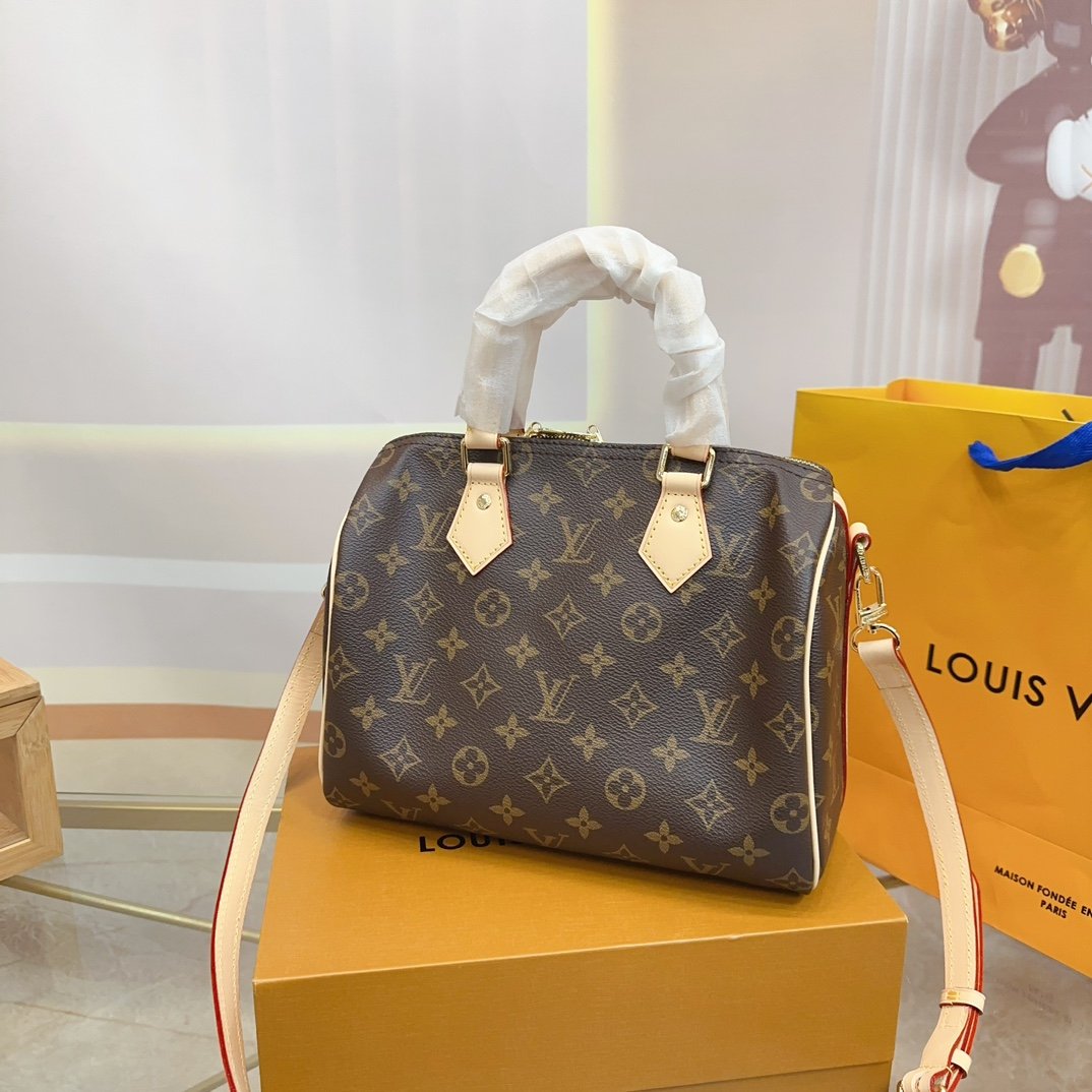 LV Speedy Bandoulière 25 Monogram Canvas - Bag - Image 3