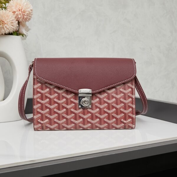 GYD Belvedere PM II Burgundy GYDine Canvas - Bag