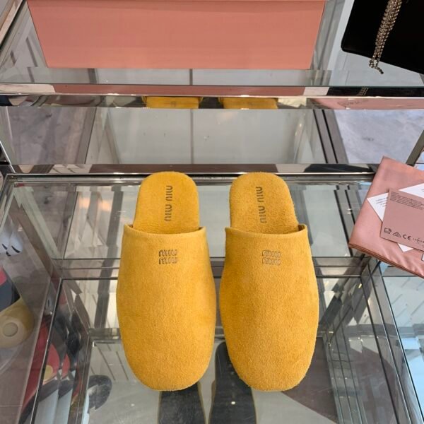 MIU Terry Cloth Slippers - Slides