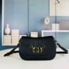 CD Bobby Small Black Leather - Bag