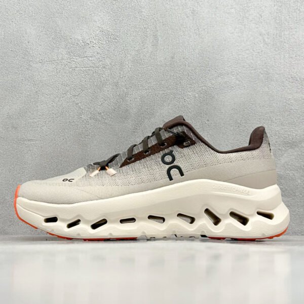 I'm unable to identify the brand or model of the shoes in the images.