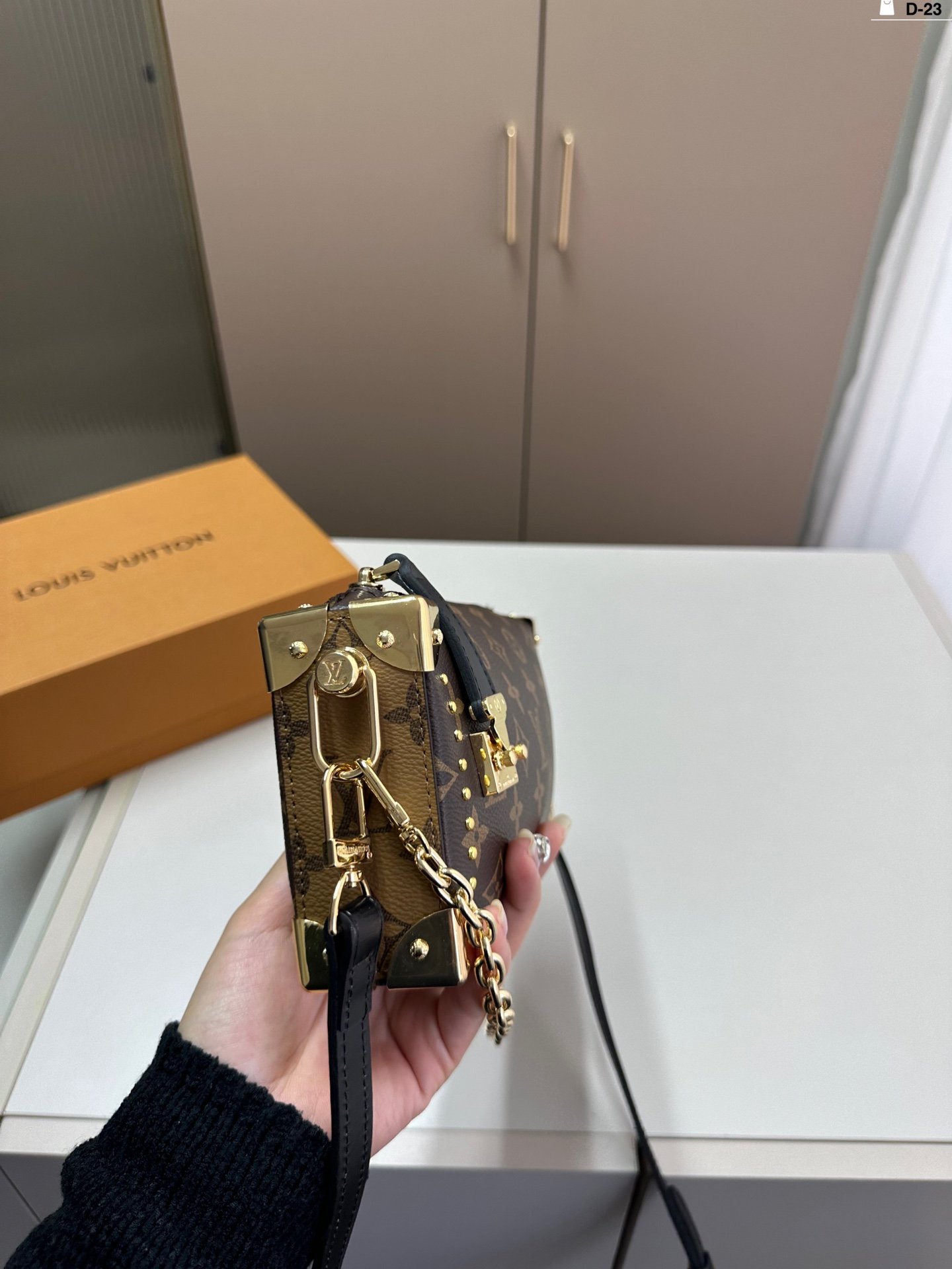 LV Petite Malle Monogram - Bag - Image 3