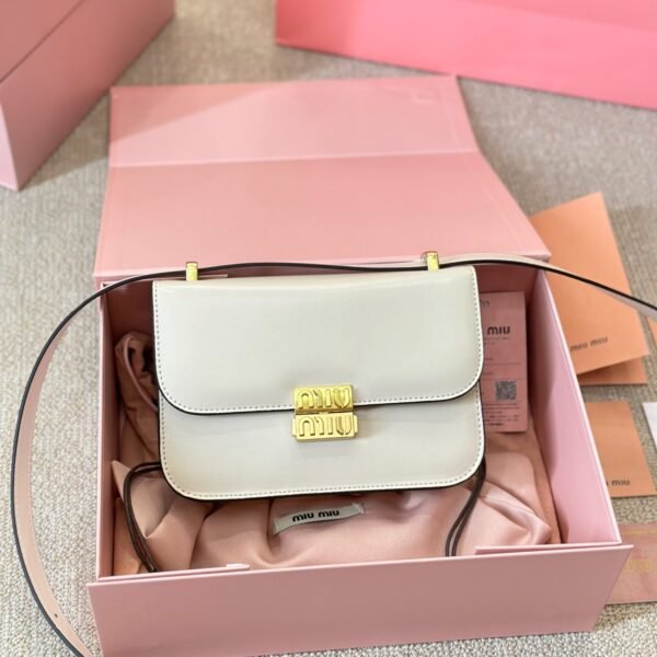 MIU Spirit White Leather - Bag