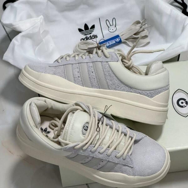 AD Campus Light Bad Bunny Grey Suede - Sneakers