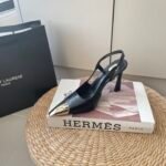 YSL Blade Slingback Pumps – Heels