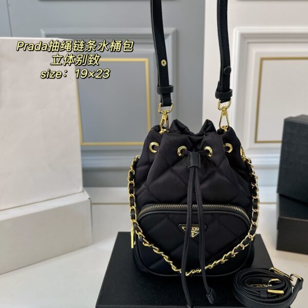 PR Diagramme Bucket Bag - Bag