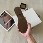 CEL Triomphe Embroidered Slides – Slide