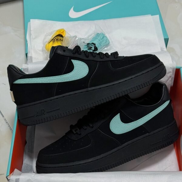 NK Air Force 1 Low Tiffany & Co. Black/Teal - Sneakers