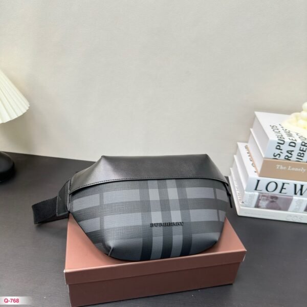 BBR Vintage Check Belt Bag Black Check - Belt Bag