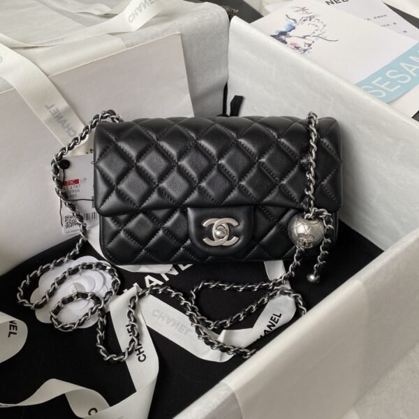 CC Classic Flap Small Black Caviar - Bag