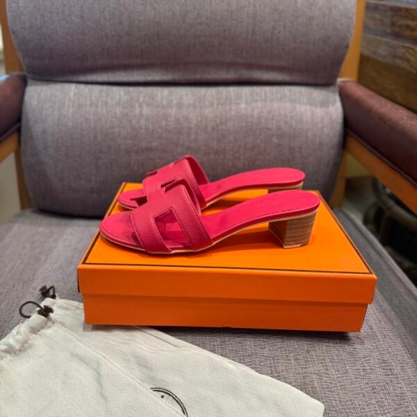 HM Oran Sandals Pink Leather - Sandals