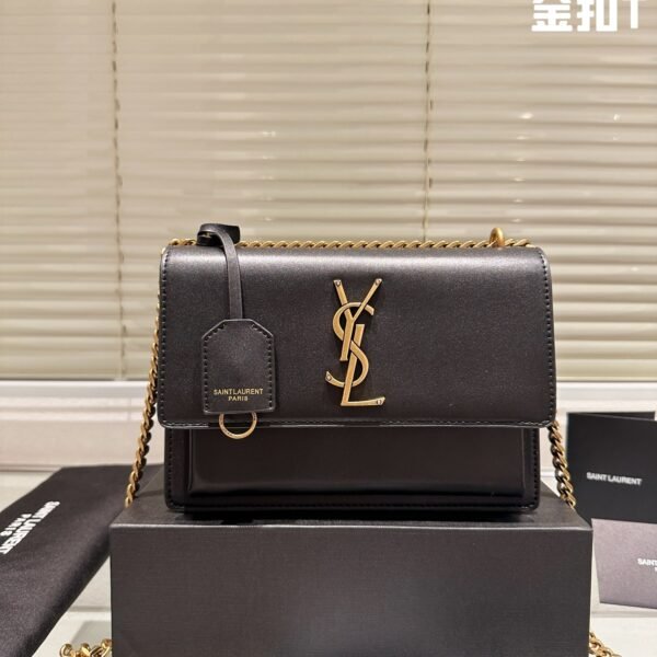 YSL Kate Small Black Leather - Bag