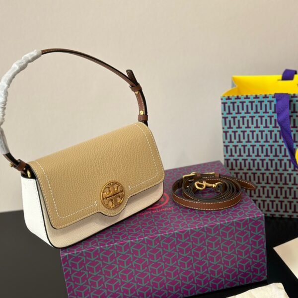 TB new series Felix color block shoulder bag, size x