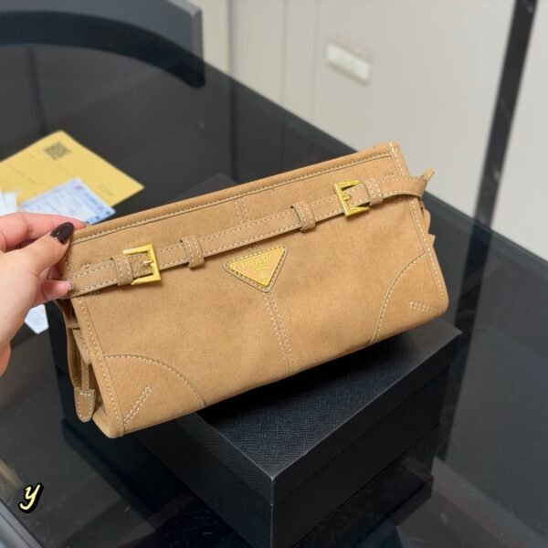 PR Cleo Beige Suede - Bag