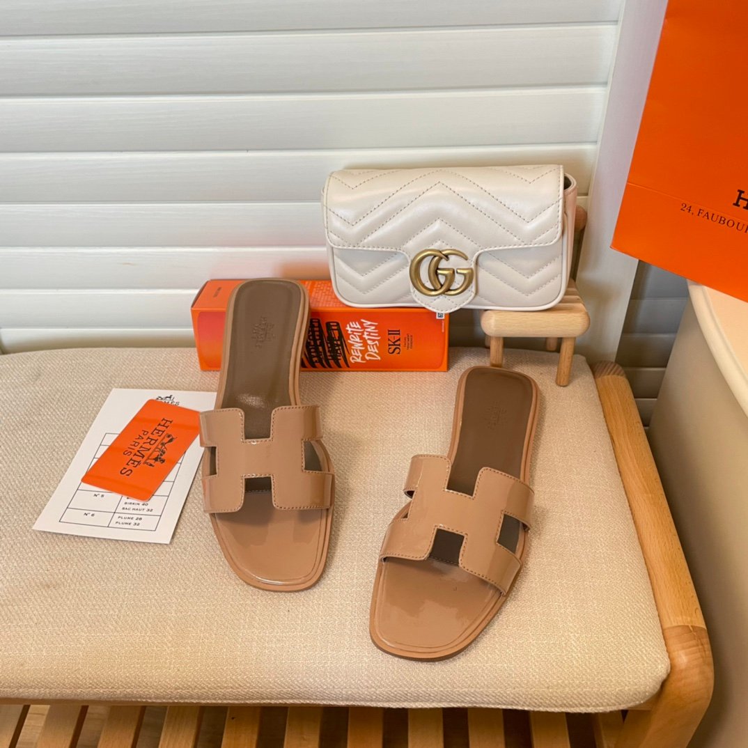 HM Oran Sandals Tan Leather - Sandals - Image 2
