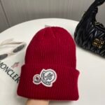 MCL Logo Beanie Red Knit – Hat – Red
