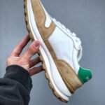 PR PR Wheel White/Beige Suede – Sneakers