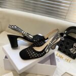 CD J'ACD Slingback Pumps Black Mesh – Heels