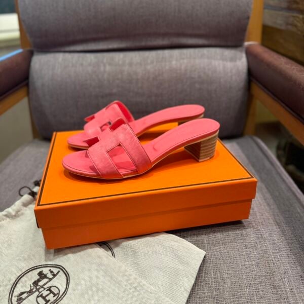 HM Oran Sandals Pink Leather - Sandals