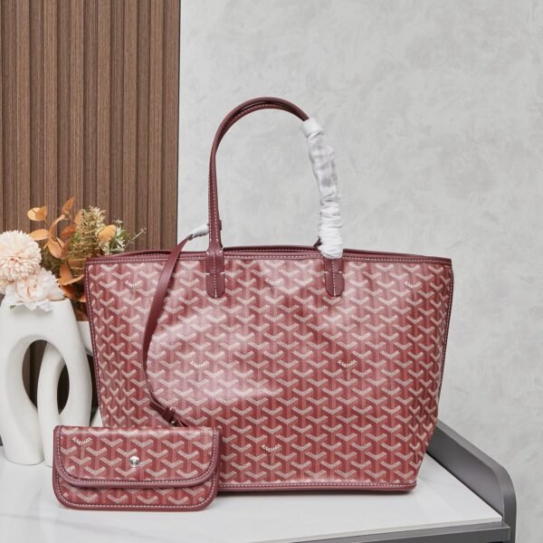 GYD Saint Louis PM Red GYDine Canvas - Bag