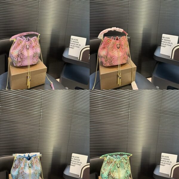 BV Mini Bulb Python Print - Bag