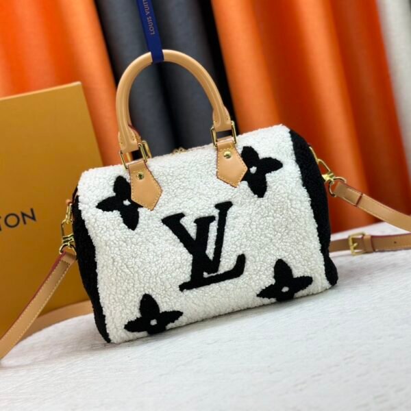 LV Speedy Bandoulière 25 Shearling Monogram - Bag