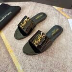 YSL Cassandra Flat Sandals – Sandali