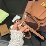 BBR TB Bag Tan Leather – Bag – Red