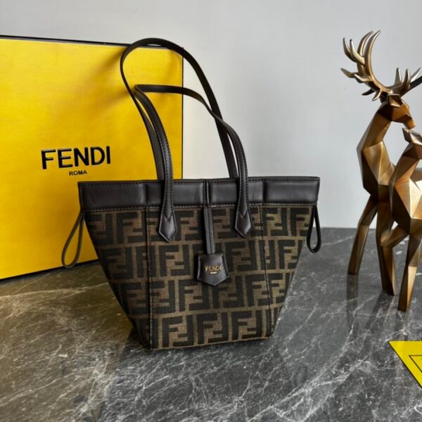 FD Sunshine Shopper Small Zucca Canvas - Bag