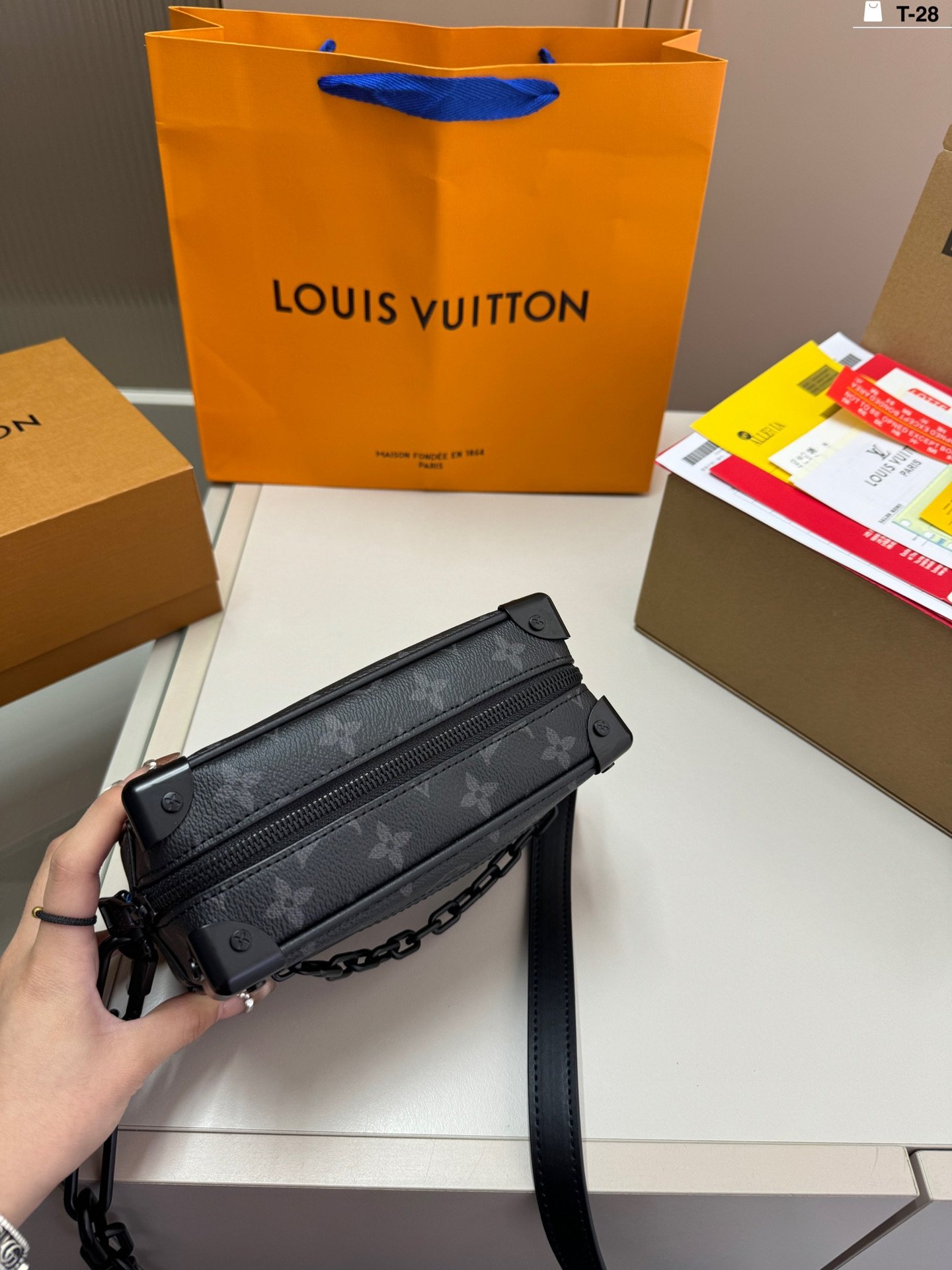 LV Soft Trunk Monogram Eclipse - Bag - Image 6