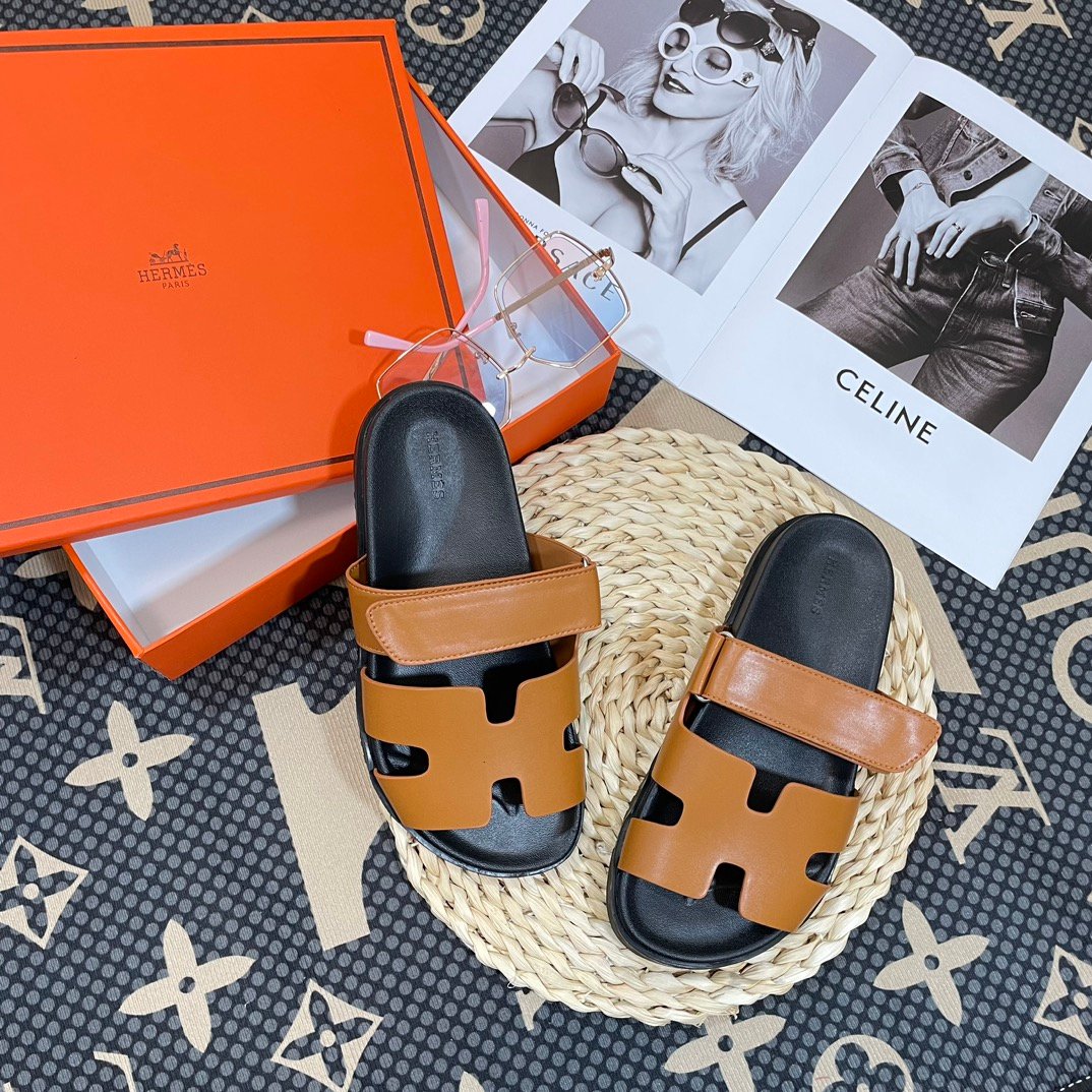 HM Oran Sandals Tan Leather - Sandals - Image 3