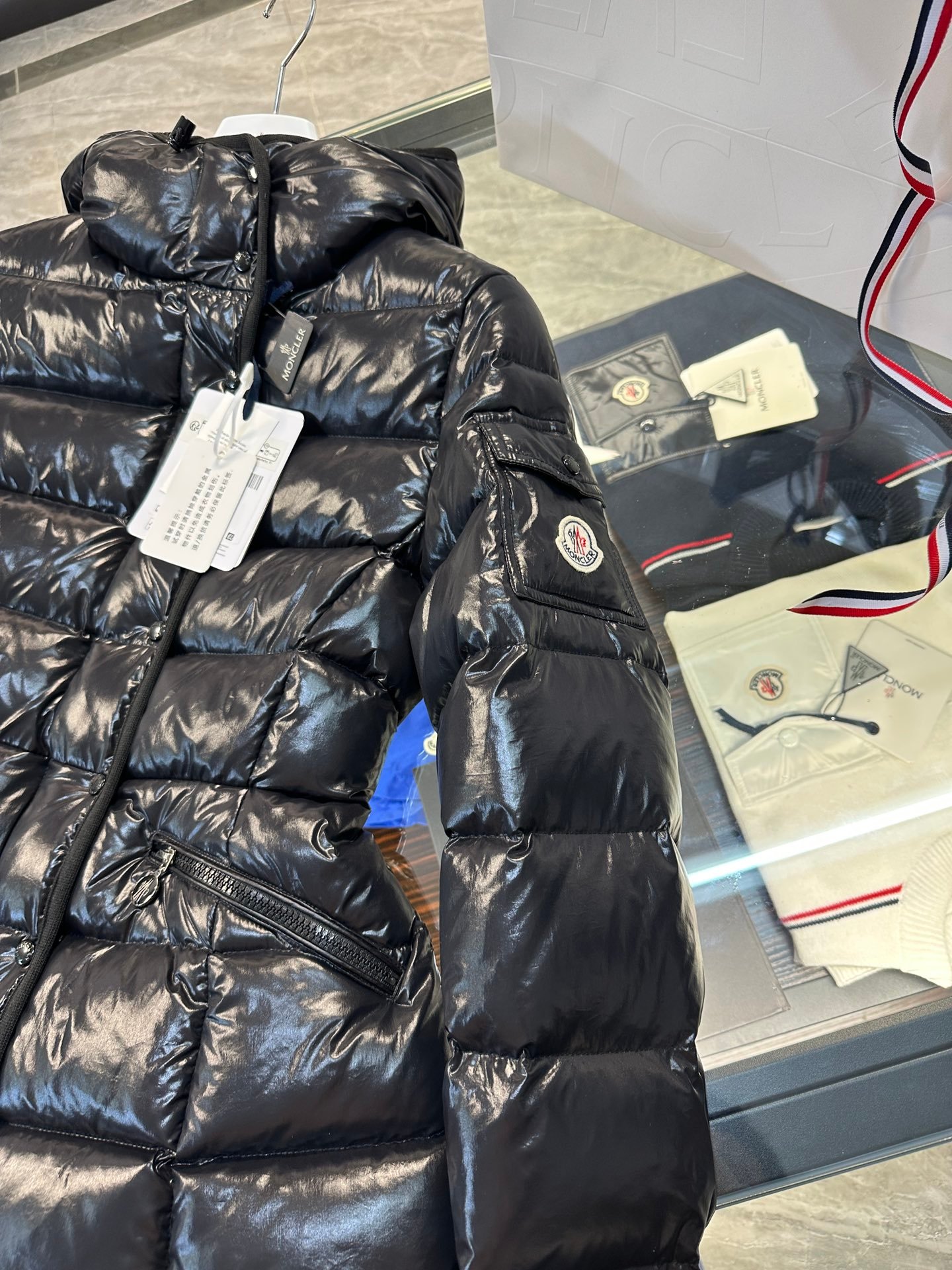 MCL Barbel Short Down Jacket Black - Jacket - Image 6