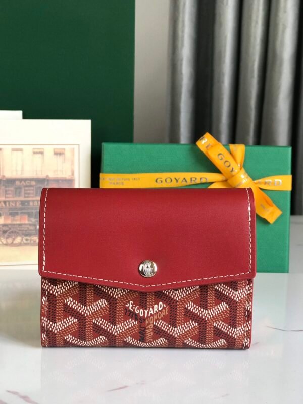GYD Saint-Sulpice Red GYDine Canvas – Portemonnaie