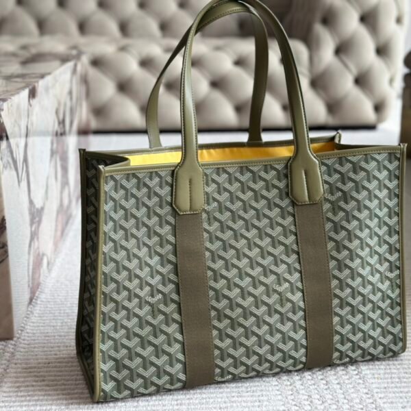 GYD Saint Louis PM Green GYDine Canvas - Bag