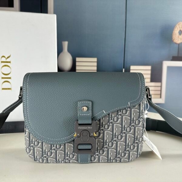 CD Saddle Messenger Oblique Canvas - Bag