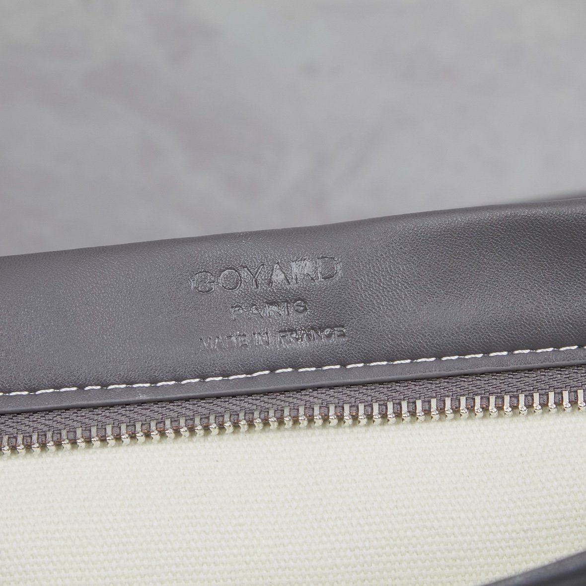 GYD Senat Pouch MM Grey GYDine Canvas - Bag - Image 8