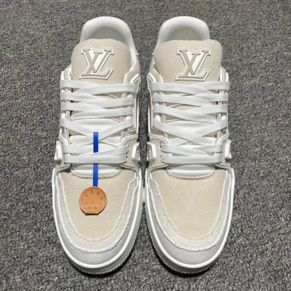 LV Trainer Sneaker White/Beige - Sneakers