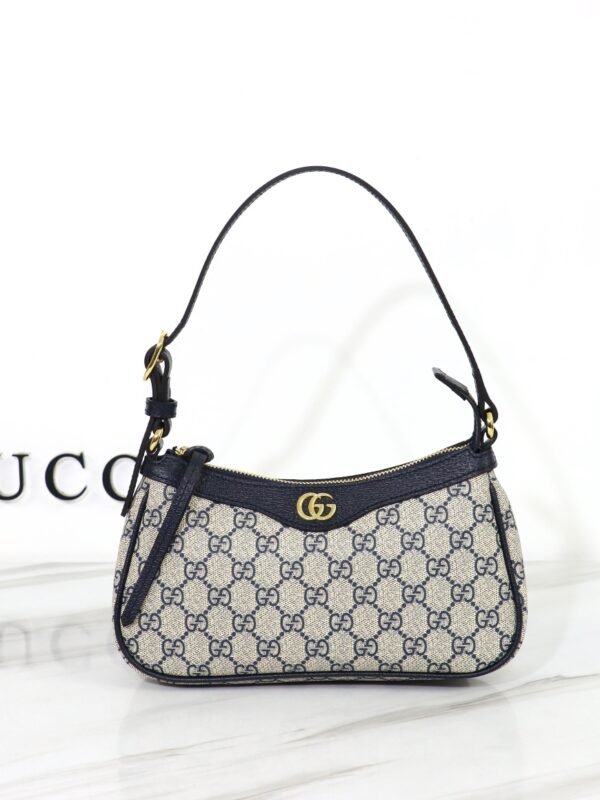 GG Ophidia GG Mini Bag GG Supreme Canvas – Tasche – Blau